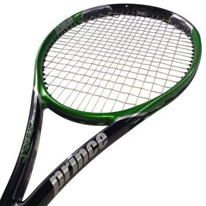 PRINCE Beast Tennis Racquet.  Size Adult.  Green / Black / Silver.  New Grip.